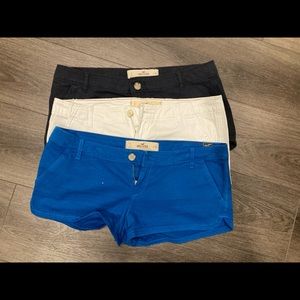 Hollister shorts all 3